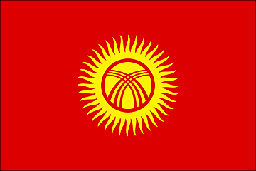 Kyrgyzstan Flag